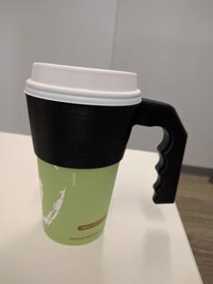 Paper Cup Handle 3D Printer Model