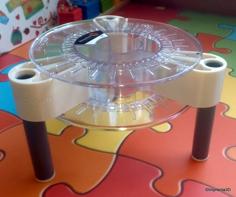 Stool Made With An Empty Spool 3D Printer Model