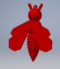 Bee With Loop 3D Printer Model