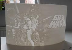 Star Wars Picture Litho 3D Printer Model