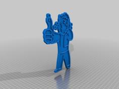 Fallout Pipboy Icons 3D Printer Model