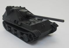 Jagdpanther2 1/56 Scale 3D Printer Model