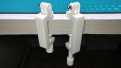 C-Clamp For GoPro Mount 3D Printer Model