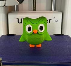 Duo Owl From Duolingo App 3D Printer Model