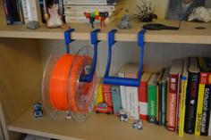 Shelf Spool Holder (modular, Customizable, Parametric) 3D Printer Model