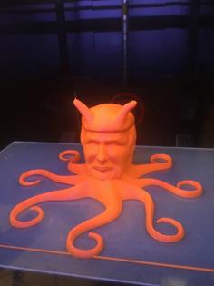 Trumpthulu (with Pen Holder Option) 3D Printer Model