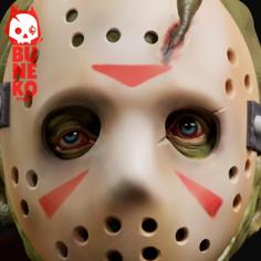 Jason Voorhees Bust 3D Printer Model