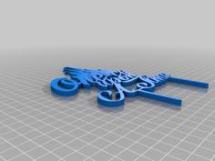 One-ce Upon A Time Cake Topper 3D Printer Model