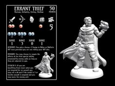 Errant Thief (18mm Scale) 3D Printer Model