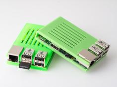 Cover For Raspberry Pi 3 3D Printer Model