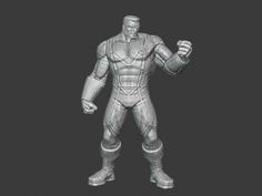 Colossus (X-Men/Marvel 35mm Wargaming Miniature) 3D Printer Model