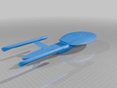 Calliope Class_Excelsior Class-Star Trek 3D Printer Model