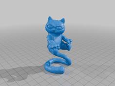 Chester Cat 3D Printer Model