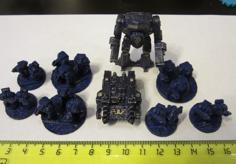 Forbidden Stars Spacemarines Ground Army – Remake 3D Printer Model