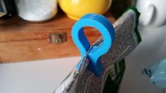 Strong Bag Clip 3D Printer Model