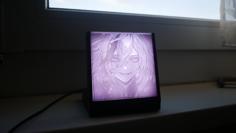 Lithophane Stand With Arduino And Switchable Lithophanes 3D Printer Model