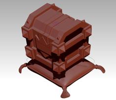 Clash Royal, Chest 3D Printer Model