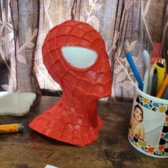 No Stand Spider-Man Bust 3D Printer Model