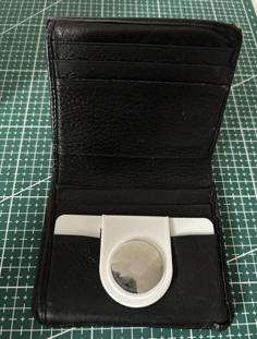 Ultra Slim AirTag Wallet Holder 3D Printer Model