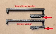 Xerses Remix – Anet A6 Z-Endstop 4mm Bumper 3D Printer Model