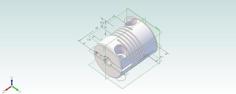 Helical Cut Flex Coupling 3D Printer Model