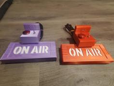 WiFi-Enabled On-Air Sign 3D Printer Model