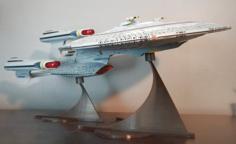 All Good Things Future Enterprise NCC1701 Toy Stand – Art Asylum (AA) / Diamond Select Toys (DST) 3D Printer Model