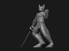 Tabaxi Khajiit Lord 3D Printer Model