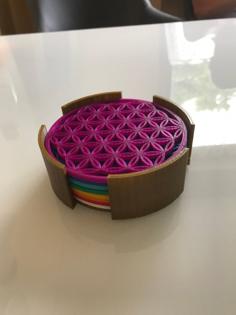 Flower Of Life Coaster 3D Printer Model