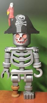 Lego Skeleton ( Pirate ) 3D Printer Model