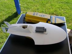 RC Shovelnose Hydroplane 3D Printer Model