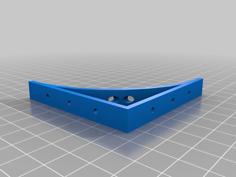 Bracket Generator Parameterized 3D Printer Model