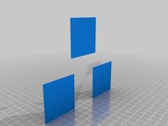 Level Your Bed Live! Levelling Squares + Tutorial 3D Printer Model