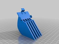 Large 1.75 Inch Hair Clipper Guard 3D Printer Model