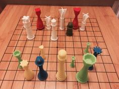 PieceMaker – Build Your Own Board Game Pieces 3D Printer Model