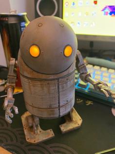 NieR Automata: Short Stubby Machine Lifeform With Shiny Eyes 3D Printer Model