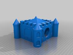 Celtic Castle Birdhouse 3D Printer Model