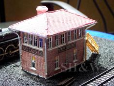 Quarry Gulch Yard Tower / Interlocking Tower 3D Printer Model