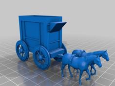 Plague Cart 3D Printer Model