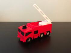 M.A.X. Truck – The Modular Toy Truck – Fire Truck Mission Accessory 3D Printer Model