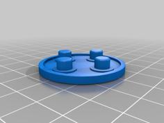 Siku 10074 Base Connector 3D Printer Model