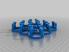 Stackable 3×3 Egg Tray 3D Printer Model