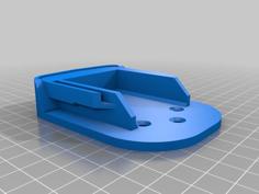 Makita LXT 18v Tool Holder And Spacer 3D Printer Model