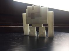 Squall Golem From Minecraft Dungeons 3D Printer Model