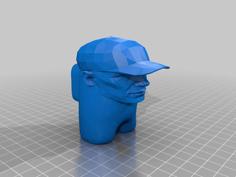 John Cena Among Us 3D Printer Model