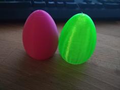 Happy Easter 2017: Standing Egg 3D Printer Model