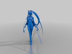 Moe Girls 3D Printer Model