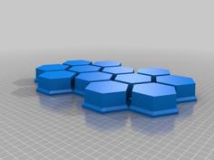 Beehive Ice Tray Remix: Redesign, Draft Angle And Chamfer 3D Printer Model