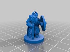 Shield Dwarf 3D Printer Model