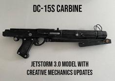 DC-15s Carbine Mega Remix (Original By JetStorm) 3D Printer Model